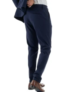 Abito Uomo Monopetto Viscosa Sartoriale Tinta Unita Blu Over-D OC1F2W5G01