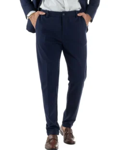 Abito Uomo Monopetto Viscosa Sartoriale Tinta Unita Blu Over-D OC1F2W5G01