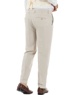 Abito uomo vestito monopetto 3 pezzi panciotto bottoni oro panna GIOSAL-AE1229A