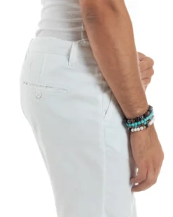 Bermuda Cotone Chino Tasche America Basic PC2017A