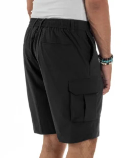 Bermuda Pantaloni Corti Cargo No Stiro PC2028A