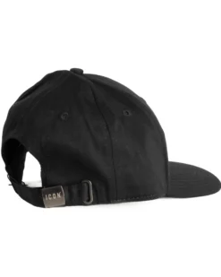 Cappello Unisex ICON Berretto Visiera Regolabile Logo Bianco Nero ICXF2W6A001