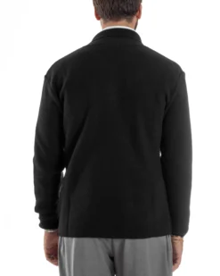 Cardigan Uomo Doppiopetto Maglia Links Nero Over-D OC1F2W5M28