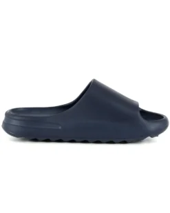 Ciabatte Uomo Unisex Gomma Estive Mare Piscina Tinta Unita Blu Pantofole Antiscivolo GIOSAL-S1225A