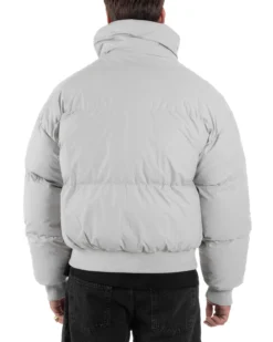 Giubbotto Oversize Piumino Bomber Full Zip Tessuto Opaco G3333A