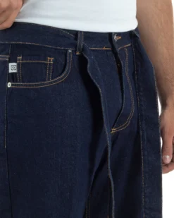 Jeans uomo carrot fit basic cintura denim scuro BlackSunday JS1194A