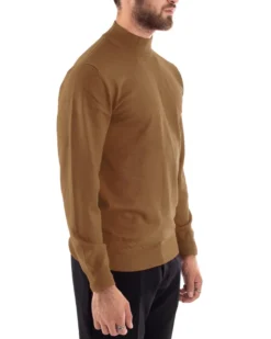 Maglioncino Uomo Maglia Mezzo Collo Sottogiacca Camel M2608A