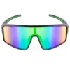 Occhiali da Sole Over A Maschera Casual Sunglasses Lenti Multicolore Nero Unisex Uomo Donna GIOSAL-OC1097A