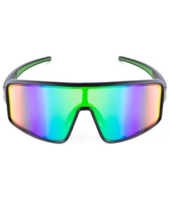 Occhiali da Sole Over A Maschera Casual Sunglasses Lenti Multicolore Nero Unisex Uomo Donna GIOSAL-OC1097A