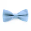 Papillon Farfalla Raso Uomo Unisex Cravattino Celeste Accessorio Elegante Cerimonia Casual Basic GIOSAL-CP1065A