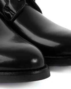 Scarpe Uomo Classiche Stringate Ecopelle Abrasivate Eleganti Cerimonia Derby Con Lacci Suola Di Gomma Casual Nero GIOSAL-S1277A