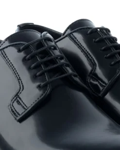 Scarpe Uomo Classiche Stringate Ecopelle Abrasivate Eleganti Cerimonia Derby Con Lacci Suola Di Gomma Casual Blu GIOSAL-S1278A