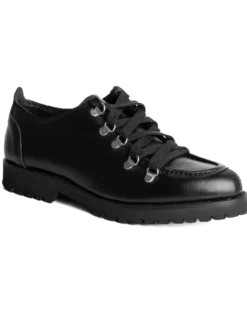 Scarpe Uomo Mocassini Ingegnere Con Ganci E Lacci Casual Ecopelle Tinta Unita Nero GIOSAL-S1255A
