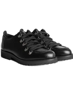 Scarpe Uomo Mocassini Ingegnere Con Ganci E Lacci Casual Ecopelle Tinta Unita Nero GIOSAL-S1255A