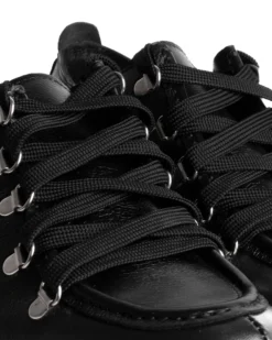 Scarpe Uomo Mocassini Ingegnere Con Ganci E Lacci Casual Ecopelle Tinta Unita Nero GIOSAL-S1255A