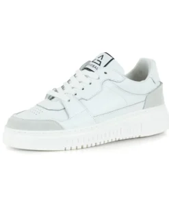 Scarpe Uomo Sneakers Ecopelle Camoscio Basic Bianco Casual Sportive GIOSAL-S1220A