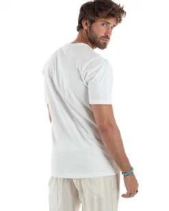 T-shirt Cotone Taschino Slim Fit TS3189A