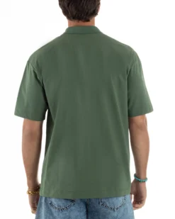 T-shirt Oversize Cotone Polo Sfumata TS3177A